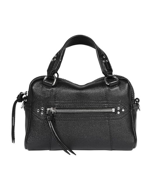 Jérôme Dreyfuss Black Lucky Bowling Mini Bag