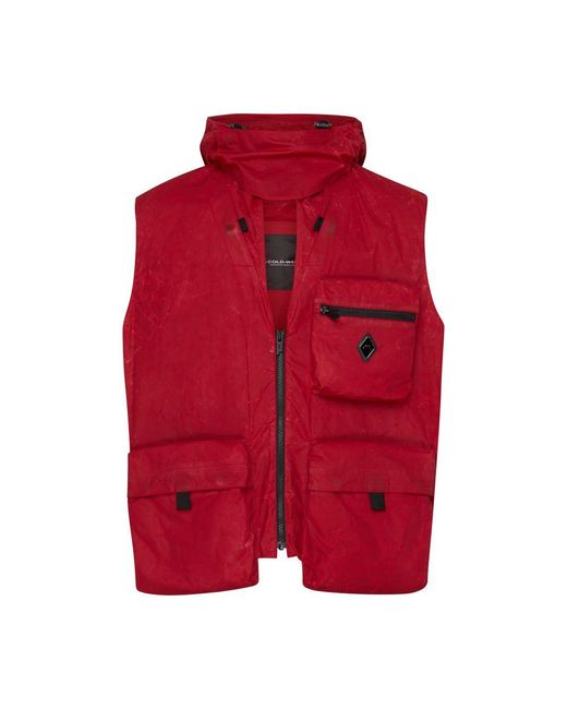 A_COLD_WALL* Red Modular Gilet for men