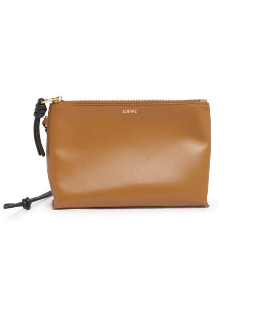 Loewe Brown Knot T Pouch