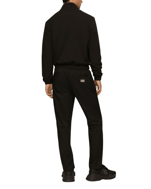 Dolce & Gabbana Black Light Nylon Jacket for men