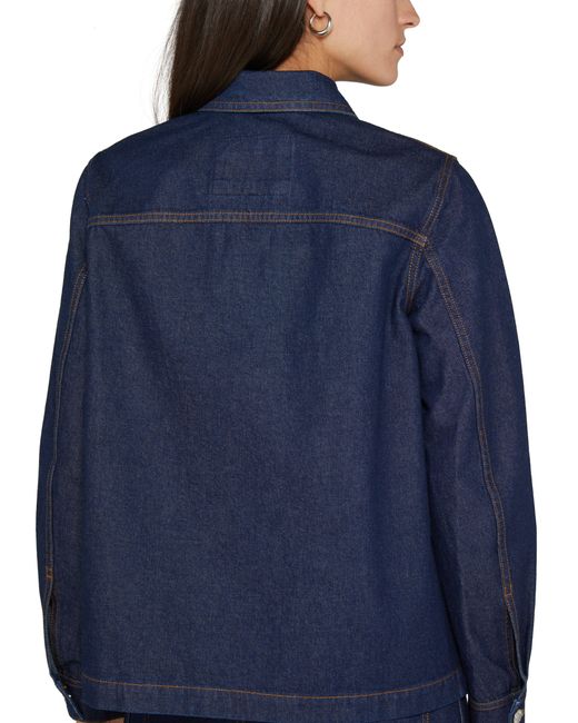 Maison Kitsuné Blue Denim Jacket