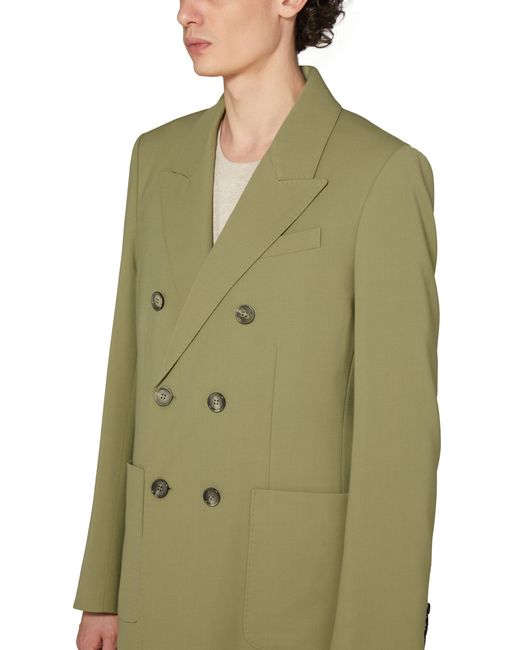 AMI Zweireihige Jacke in Green für Herren