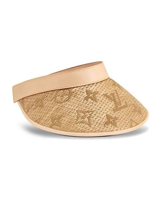 Louis Vuitton Womens Wide-brimmed Hats, Beige, M*Stock Confirmation Required