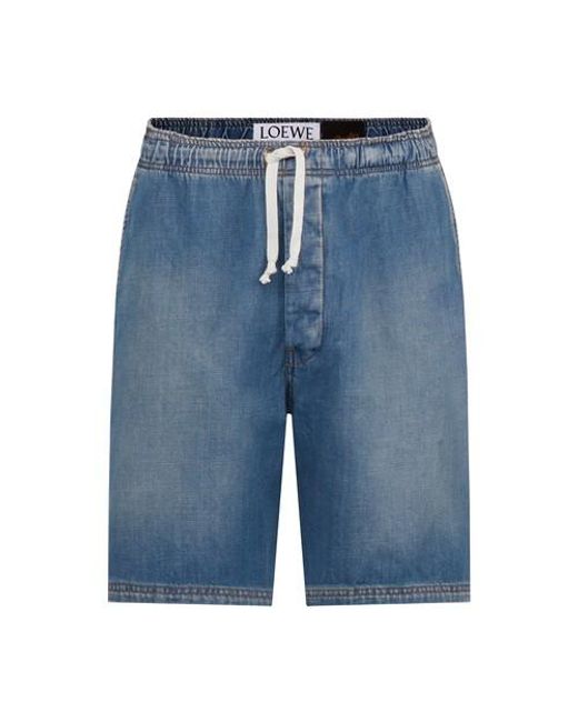 Loewe Paula's Ibiza - Denim Shorts in 
