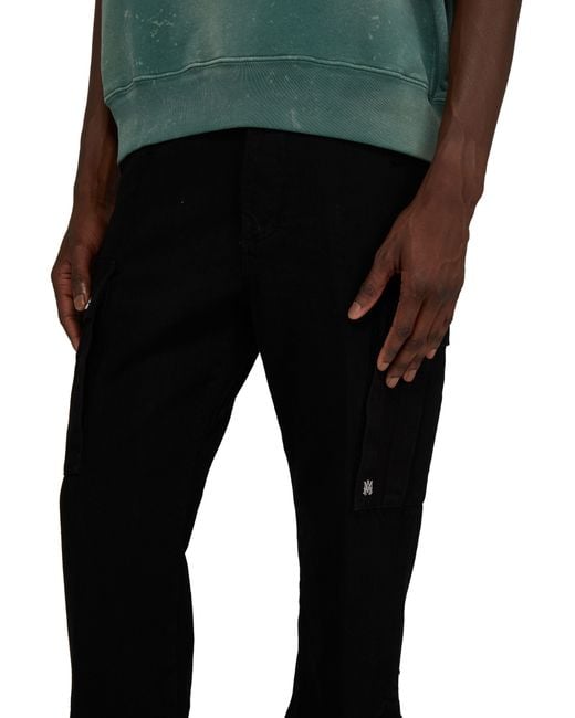 Pantalon cargo court M65 Amiri pour homme en coloris Black