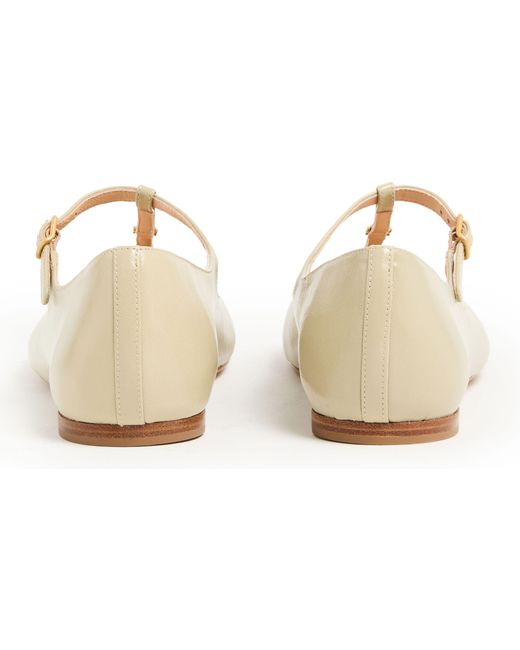 Chloé White Ballerinas Marcie