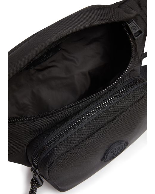 Moncler Black Durance Belt Bag for men
