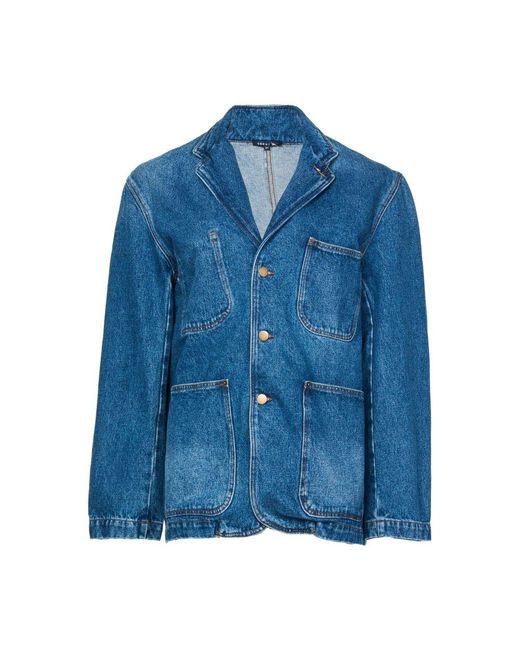 Veste En Denim Charlize Soeur en coloris Blue