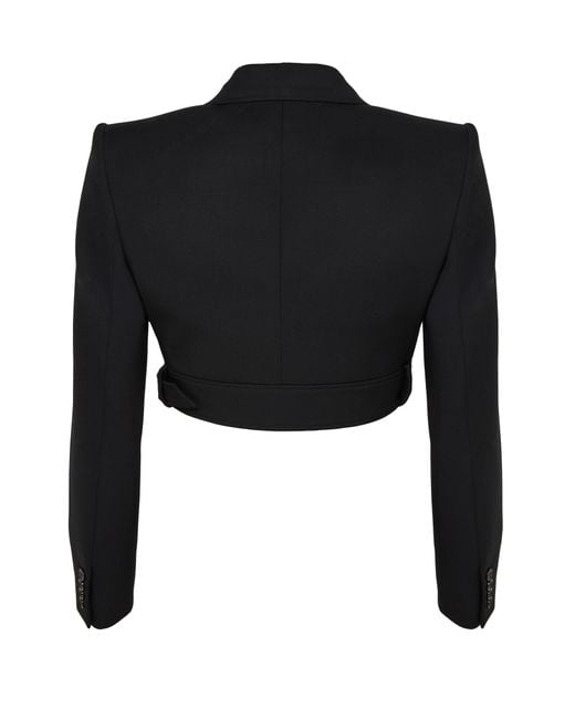 Chloé Black Cropped Blazer