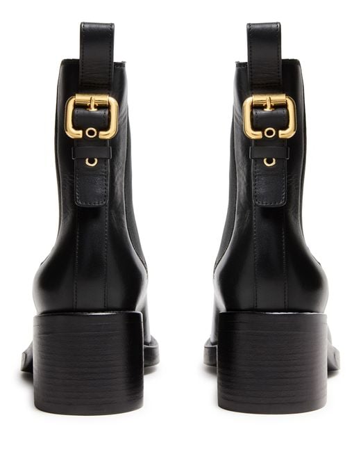 Chloé Black Dakota Ankle Boots