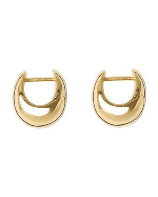 LIE STUDIO Metallic Ohrringe