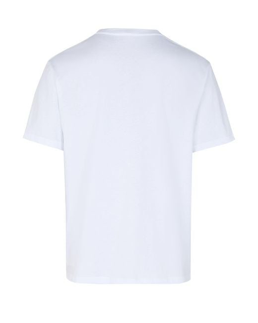 Loewe Baumwoll-T-Shirt Im Relaxed-Schnitt in Blue für Herren