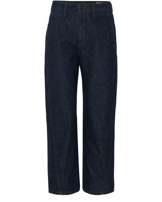 Lemaire Blue Twisted Pants