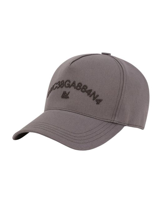 Dolce & Gabbana Gray Baseball Cap for men