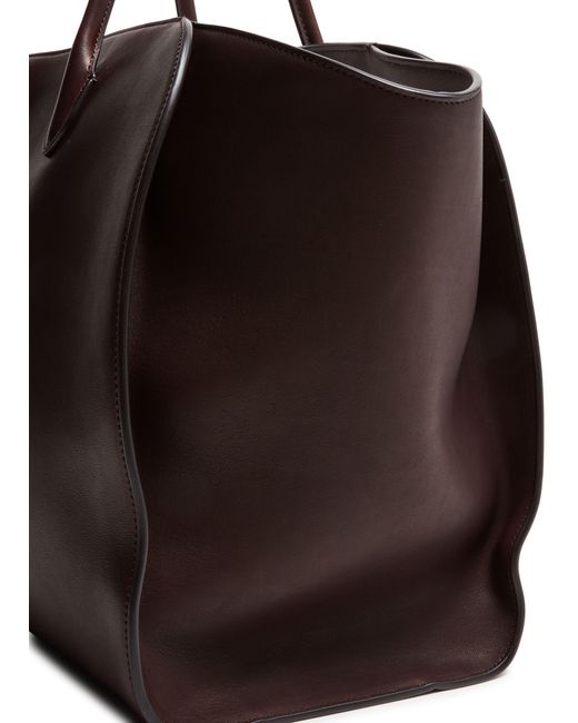 The Row Marlo Tote Bag in Brown | Lyst