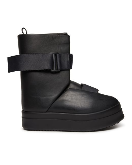 Rick Owens Black Stretch Booties for men