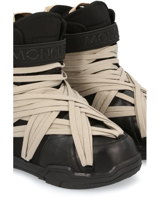 Rick Owens X Moncler - Amber Snow Boots in Black for Men - Lyst