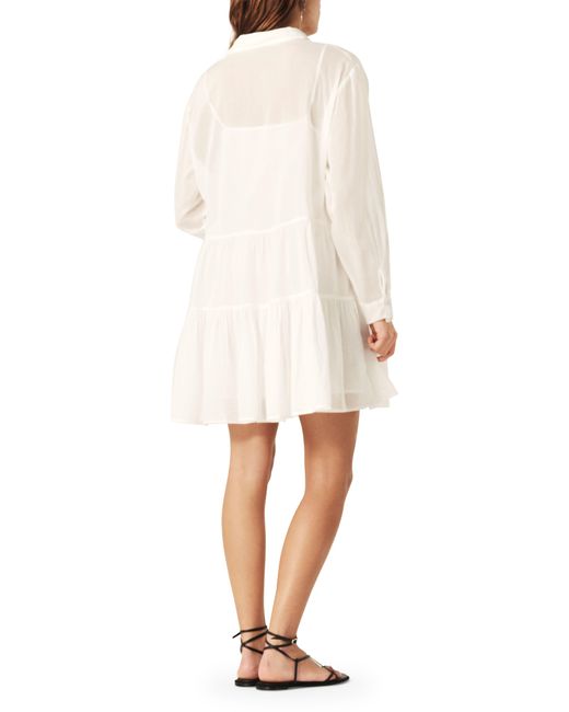 Ba&sh White Cosima Dress