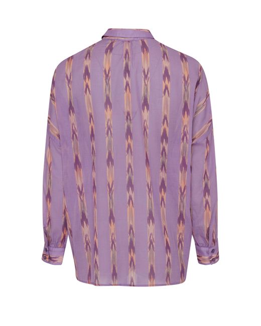 Sessun Purple Hanano Shirt