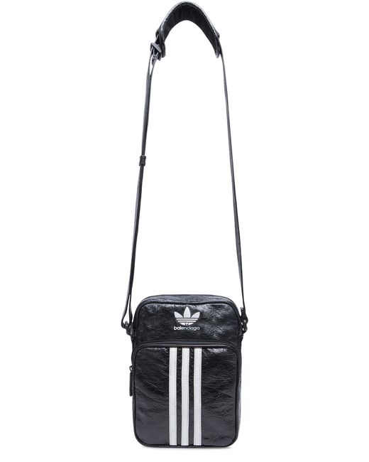 / Adidas - Petit sac messenger porté croisé Balenciaga pour homme en coloris White