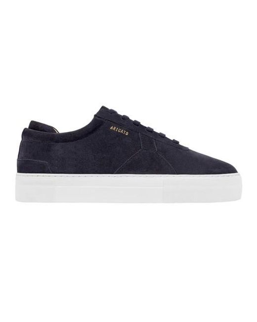 axel arigato black suede platform