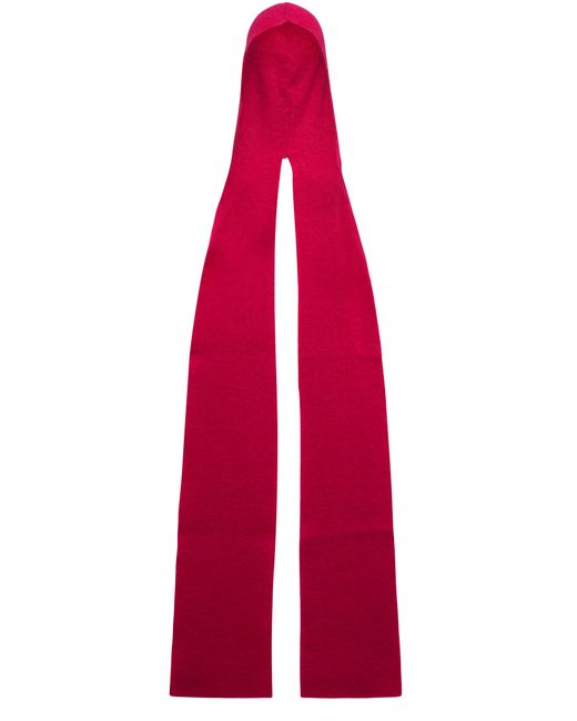 Tom Ford Red Knitwear Scarf