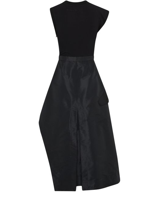 Alexander McQueen Black Asymmetric Dress