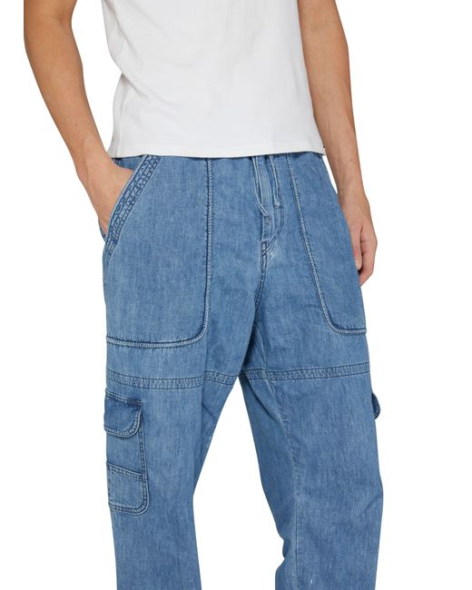 Isabel Marant Blue Vanni Straight-Cut Jeans for men