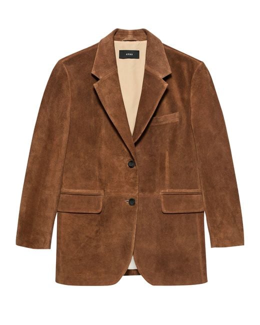 Arma Brown Benny Suede Jacket