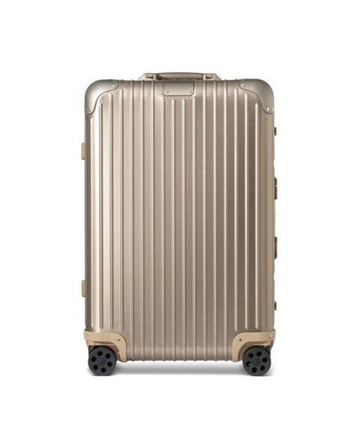RIMOWA Original Check-in M luggage in Natural | Lyst Canada