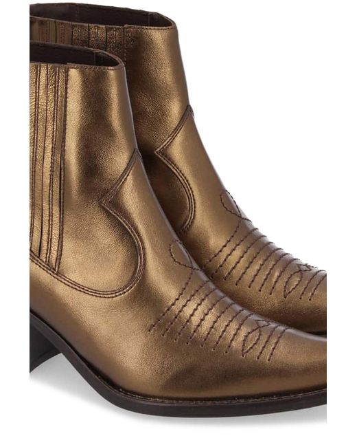 Free Lance Simone 50 Cowboy Boots in Brown | Lyst Canada