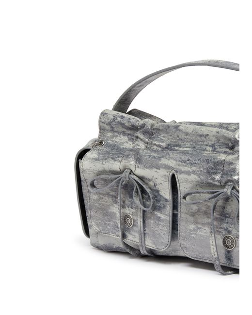 Acne Gray Multipocket Handbag