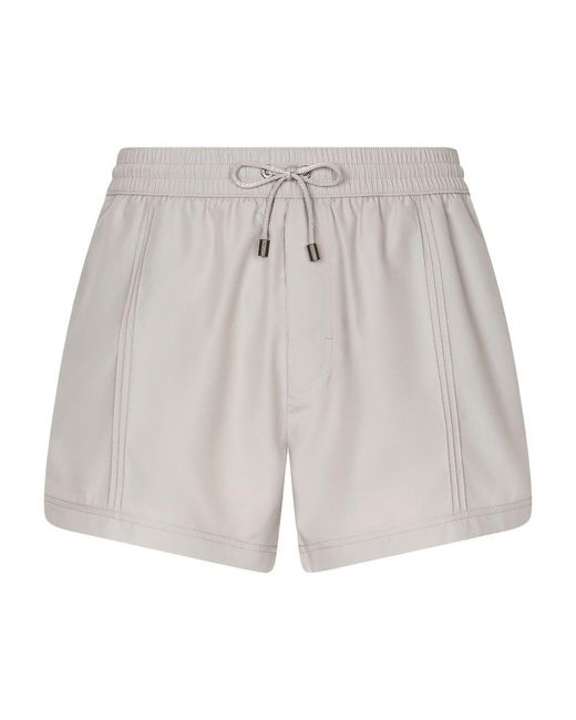 Dolce & Gabbana Multicolor Short Stitched Swim Shorts for men