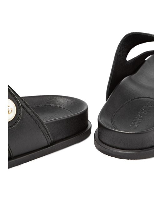 Sandales Fayence Jimmy Choo en coloris Black