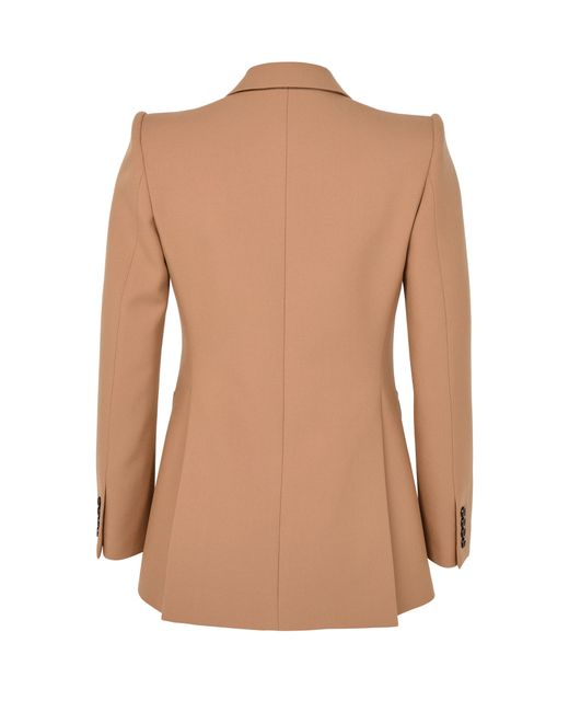 Chloé Brown Double-Breasted Blazer