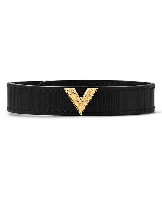 Bracelet Essential V Ultimate Louis Vuitton en coloris Black