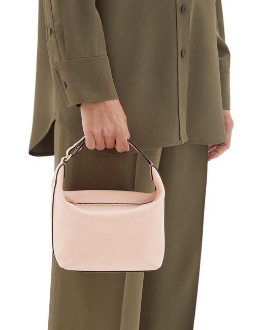 Valextra Pink Mochi Mini Bag