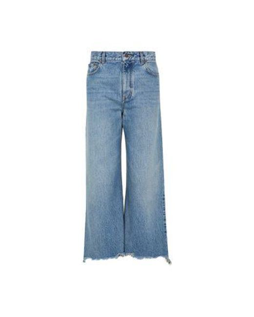 Chloé Blue Straight-Cut Jeans