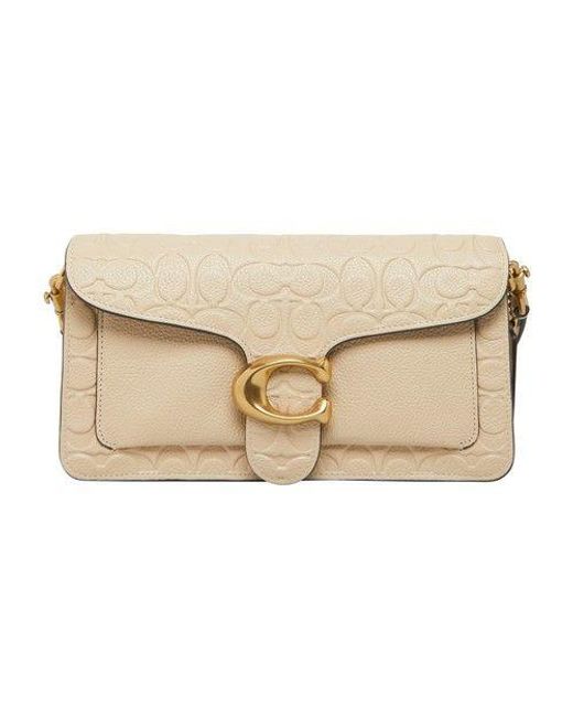 COACH Tabby Shoulder Bag 26 In Signature Leather in Natural Lyst