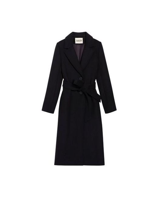 Claudie Pierlot Black Long Coat