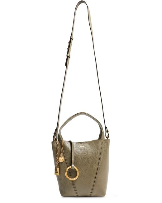 Chloé Green Small Chloé Spin Tote Bag