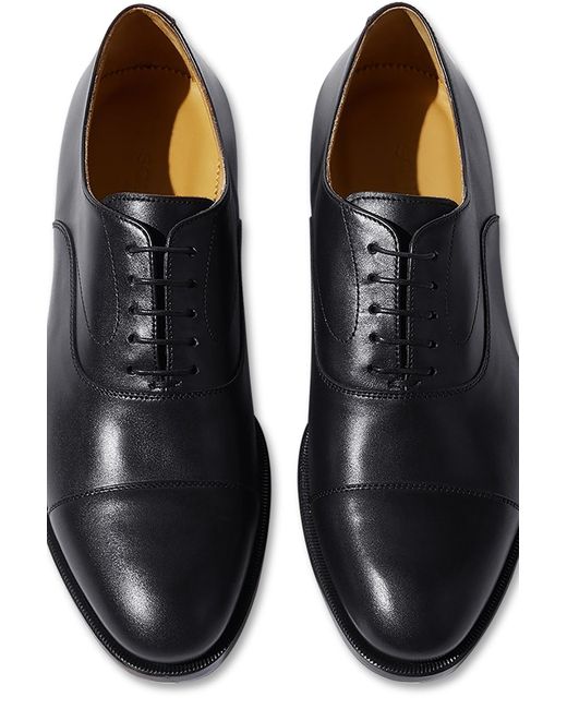 SCAROSSO Riccardo Derbies in Black_calf Black for Men Mens Shoes Lace-ups Derby shoes 