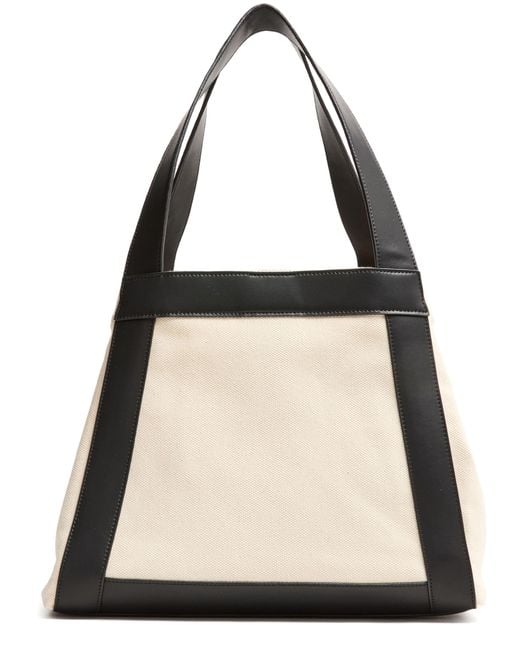Anine Bing Cara Tote Bag in Natural | Lyst