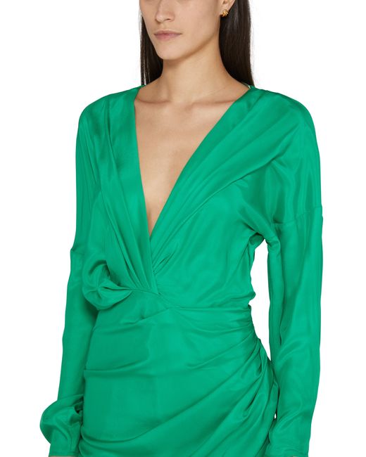 Robe courte Asuka GAUGE81 en coloris Green
