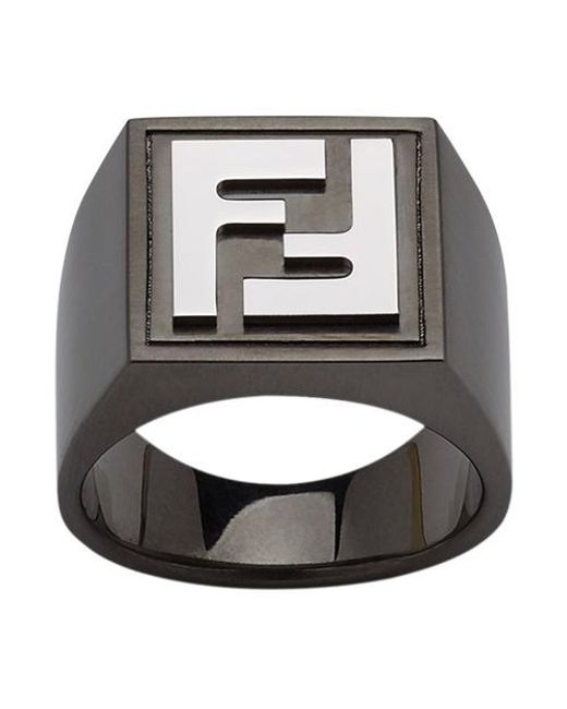 Fendi Ff Ring for Men | Lyst Canada