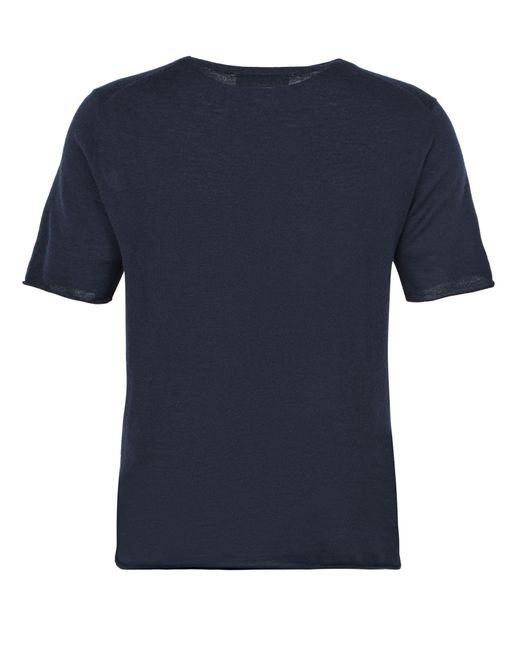 Lisa Yang Blue Ari Short Sleeves T-Shirt