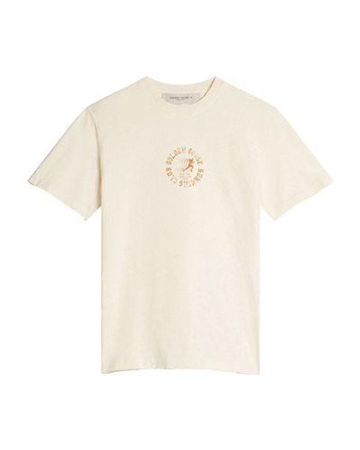 Golden Goose Deluxe Brand Natural T-shirt