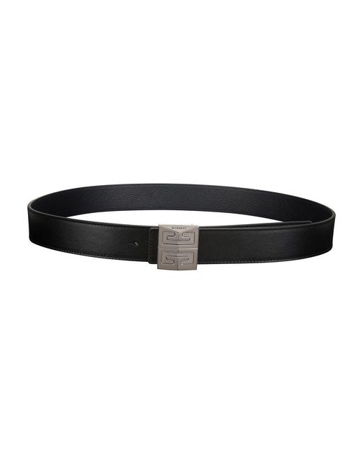 Givenchy Black 4G Reversible Belt for men