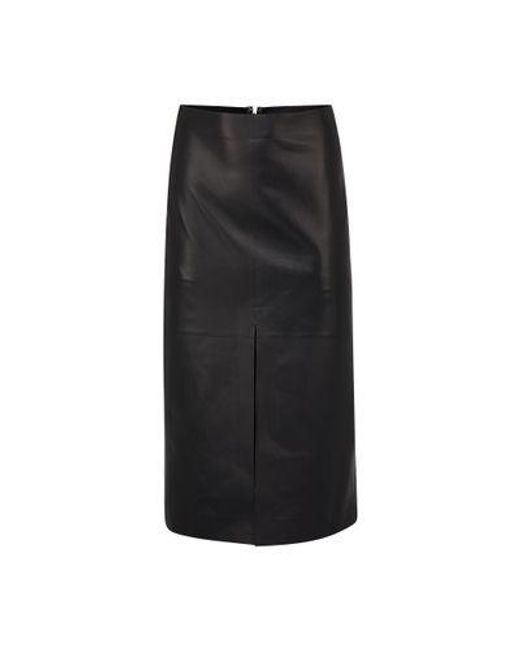 Chloé Black Midi Skirt