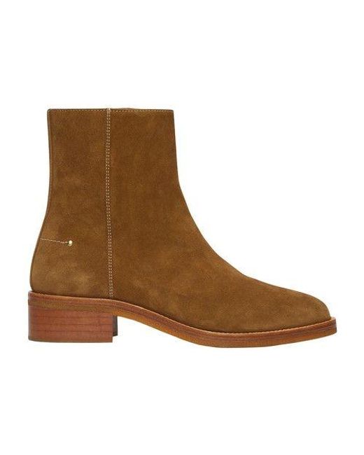 Vanessa Bruno 40mm Ankle Boots in Brown Lyst